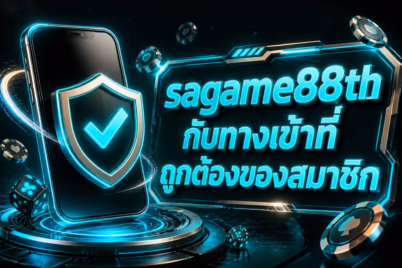 sagame88th กับทางเข้าที่ถูกต้องของสมาชิก